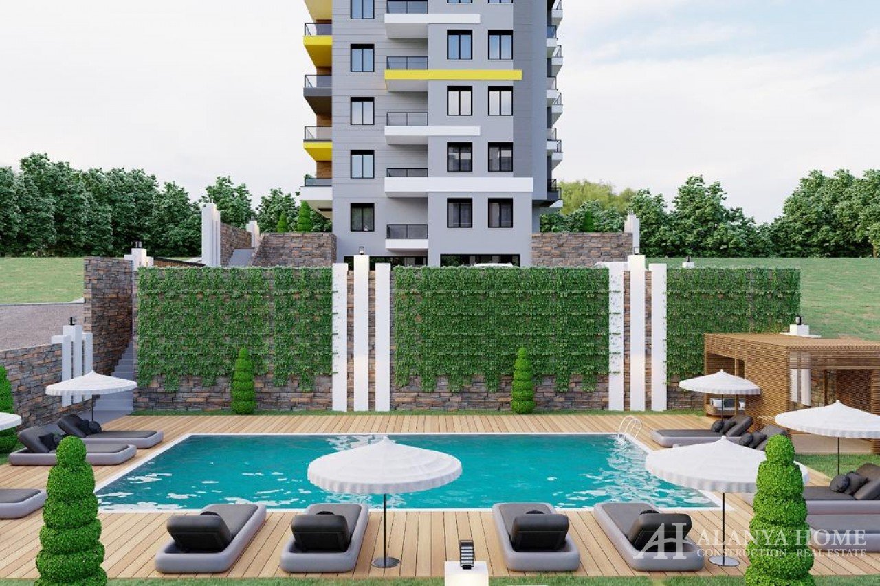 Life Hill Residance Avsallar Alanya Antalya Turkey sale purchase of an apartment by installments in 